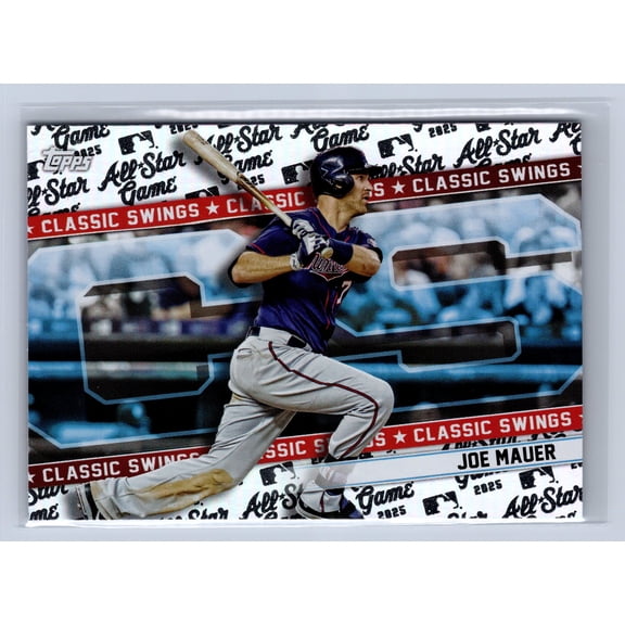 2025 Topps All-Star Game Classic Swings Joe Mauer #CS-24