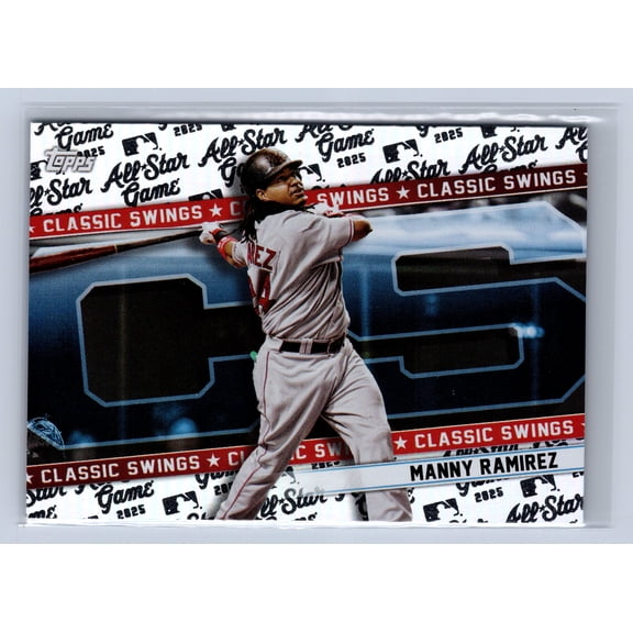 2025 Topps All-Star Game Classic Swings Manny Ramirez #CS-23