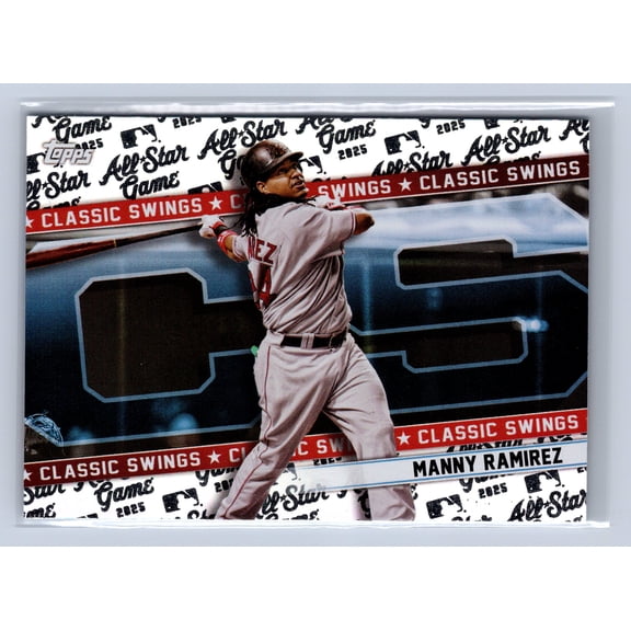 2025 Topps All-Star Game Classic Swings Manny Ramirez #CS-23