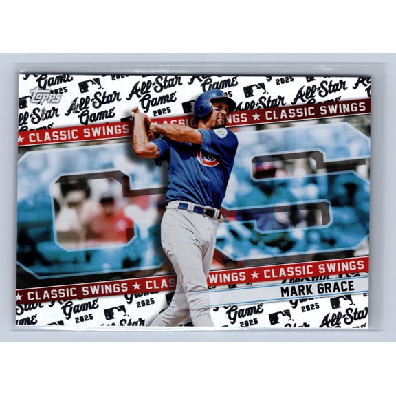 2025 Topps All-Star Game Classic Swings Mark Grace #CS-14
