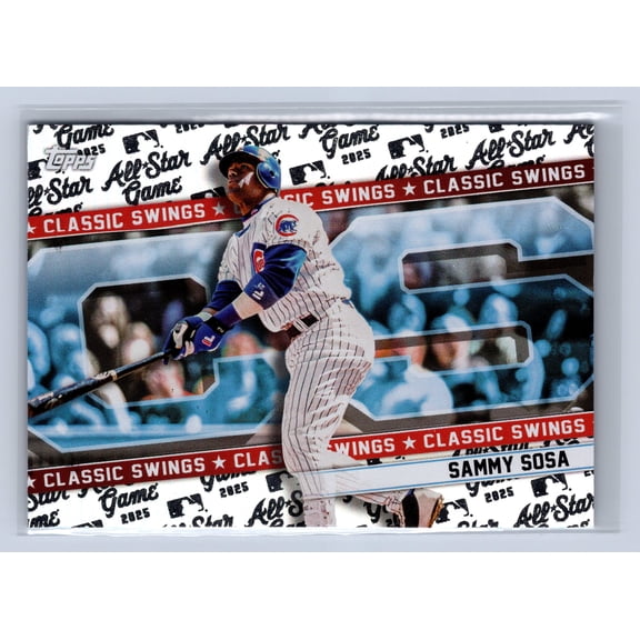 2025 Topps All-Star Game Classic Swings Sammy Sosa #CS-18