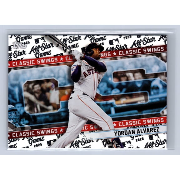 2025 Topps All-Star Game Classic Swings Yordan Alvarez #CS-4