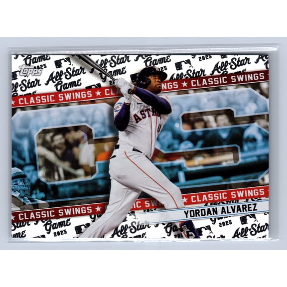 2025 Topps All-Star Game Classic Swings Yordan Alvarez #CS-4