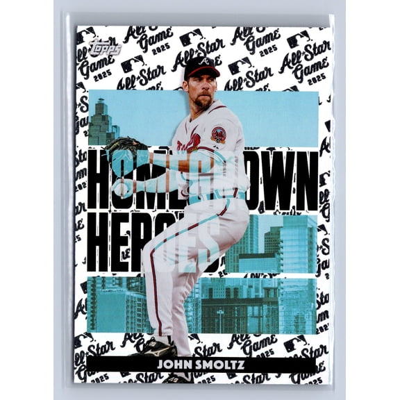 2025 Topps All-Star Game Hometown Heroes John Smoltz Atlanta Braves #HH-7 Baseball Card