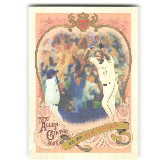 2025 Topps Allen and Ginter Sweet Victory #SV-23 Joe Carter Toronto Blue Jays  MLB Baseball Trading Card