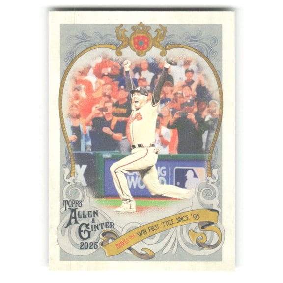 2025 Topps Allen and Ginter Sweet Victory #SV-5 Freddie Freeman Atlanta Braves  MLB Baseball Trading Card