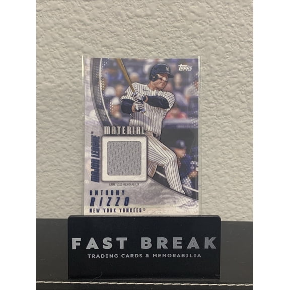 2025 Topps Anthony Rizzo New York Yankees MLM2-ARZ Relic Short Print Memorabilia Insert Baseball Card