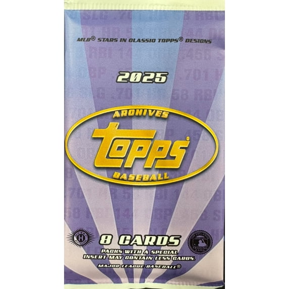 2025 Topps Archives Baseball Hobby Pack