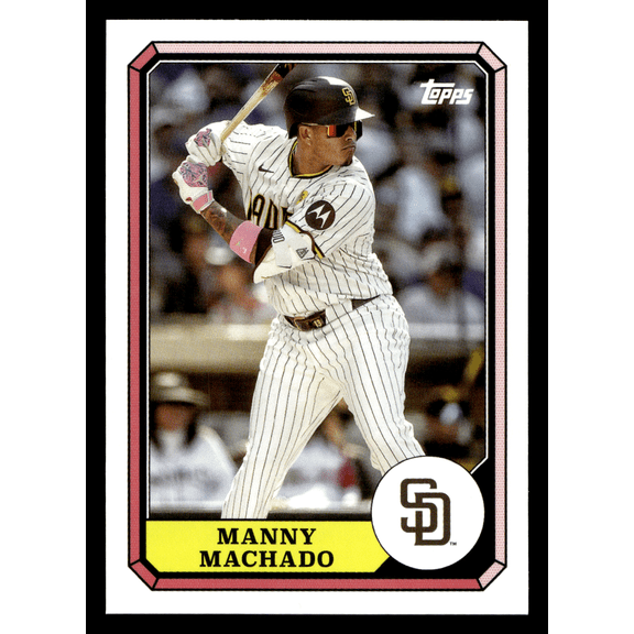 2025 Topps Archives Boardwalk and Baseball Top Run Makers Manny Machado #87BB-11