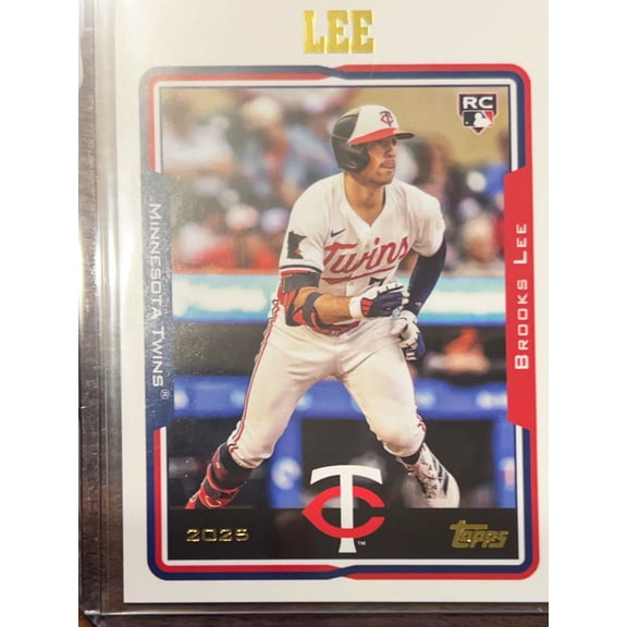 2025 Topps Archives Brooks Lee #259 RC Minnesota Twins MLB Baseball Trading Card