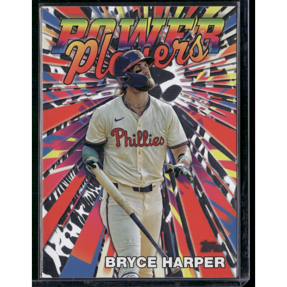 2025 Topps BRYCE HARPER #PP-13 POWER PLAYERS