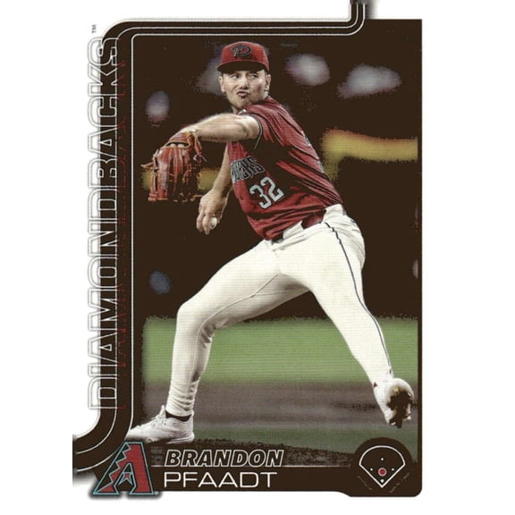 2025 Topps Baseball Card #182 Brandon Pfaadt NM-MT Arizona Diamondbacks Arizona Diamondbacks MLB Baseball Trading Card