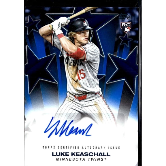 2025 Topps Baseball Stars Autograph Luke Keaschall #BSAU-LK /150 RC