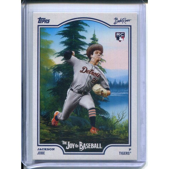 2025 Topps Bob Ross The Joy of Baseball Jackson Jobe #HM-99 RC