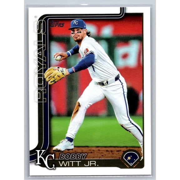 2025 Topps Bobby Witt Jr. #100 Kansas City Royals MLB BASEBALL Trading Card