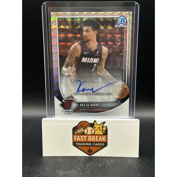 2025 Topps Bowman Chrome Kel'el Ware #BCA-KW RayWave Refractor