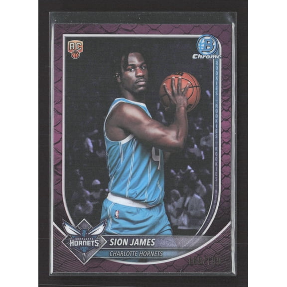 2025 Topps Bowman Chrome Sion James #BCV-33 RC