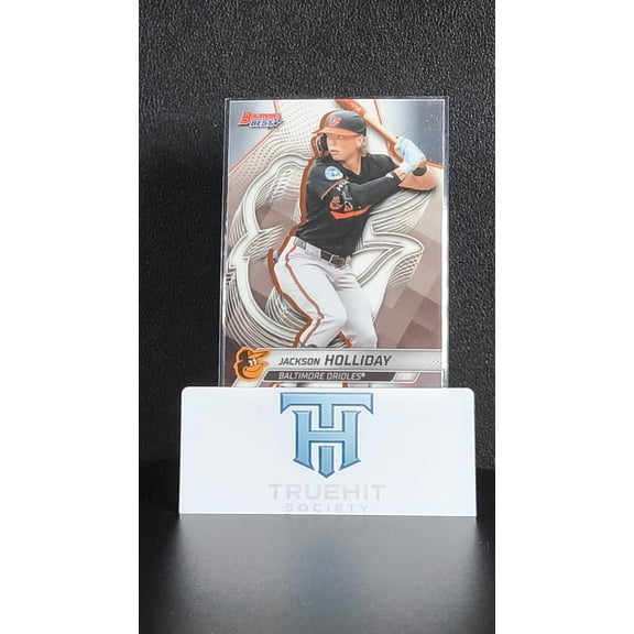 2025 Topps Bowman's Best Jackson Holliday #32 Baltimore Orioles Baseball Card