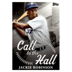 2025 Topps Call To The Hall #CTH-8 Jackie Robinson Brooklyn Dodgers Baseball Card
