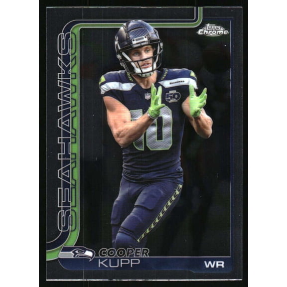 2025 Topps Chrome #271 Cooper Kupp Seattle Seahawks NFL Football Base Trading Card