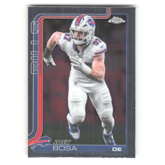 2025 Topps Chrome #36 Joey Bosa Buffalo Bills NFL Football Base Trading Card