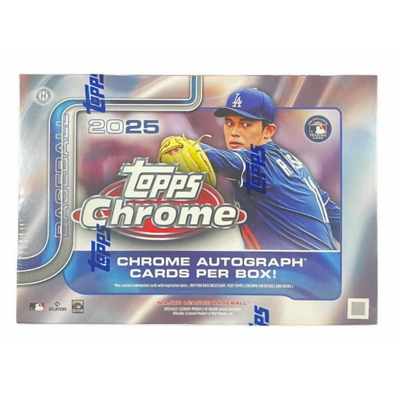 2025 Topps Chrome Baseball Breakers Delight Box