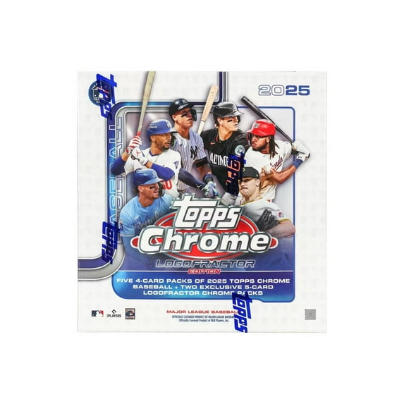 2025 Topps Chrome Baseball Logofractor Edition Box