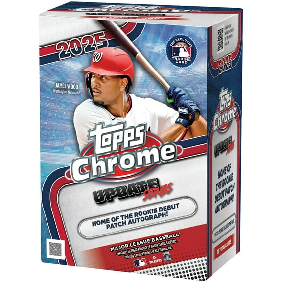 2025 Topps Chrome Baseball Update Series - Factory Sealed - Value Box