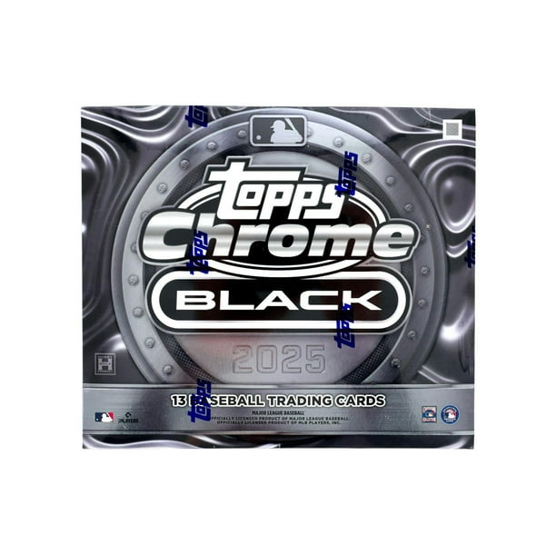 たいちゃん2 Topps Chrome Black 2025 2025 Topps Chrome Black Baseball Hobby Box - Walmart