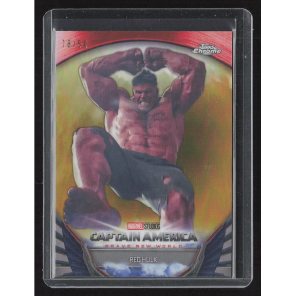 2025 Topps Chrome Captain America: Brave New World 18/50 #BNW-6
