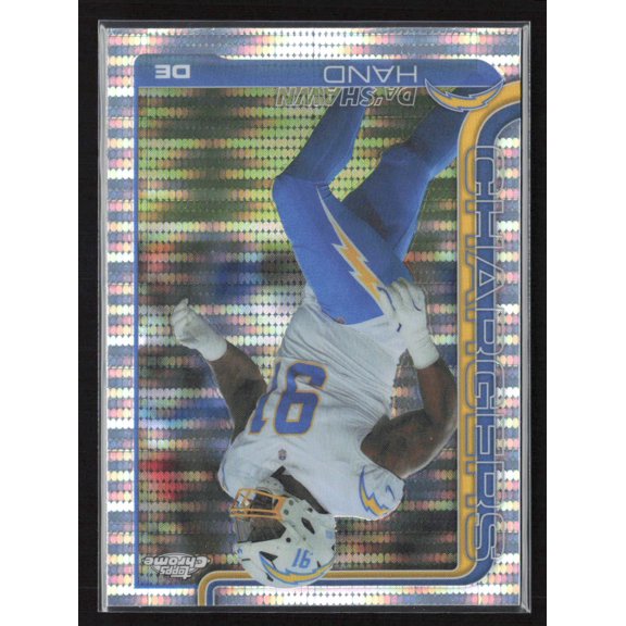 2025 Topps Chrome Da'Shawn Hand #164 pulsar refactor