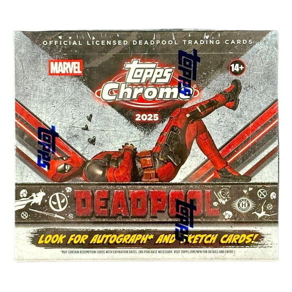 2025 Topps Chrome Deadpool Hobby Box