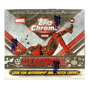 2025 Topps Chrome Deadpool Hobby Box