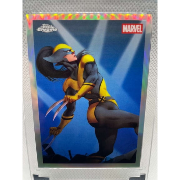 2025 Topps Chrome Deadpool Original Art Holo X-23 TO-9 EN Trading Card