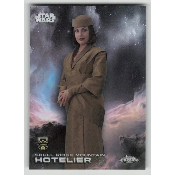 2025 Topps Chrome Debut #98 Skull Ridge Mountain Hotelier Star Wars Trading Card