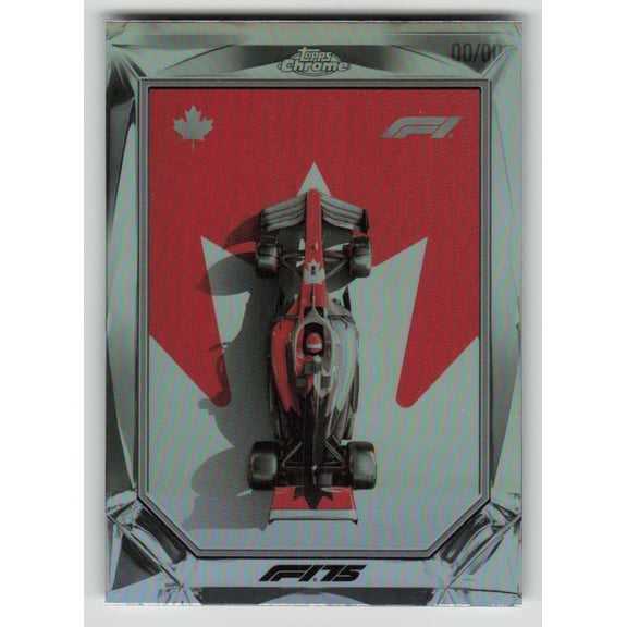 2025 Topps Chrome Diamond Drives F175-1 Formula 1 Trading Card