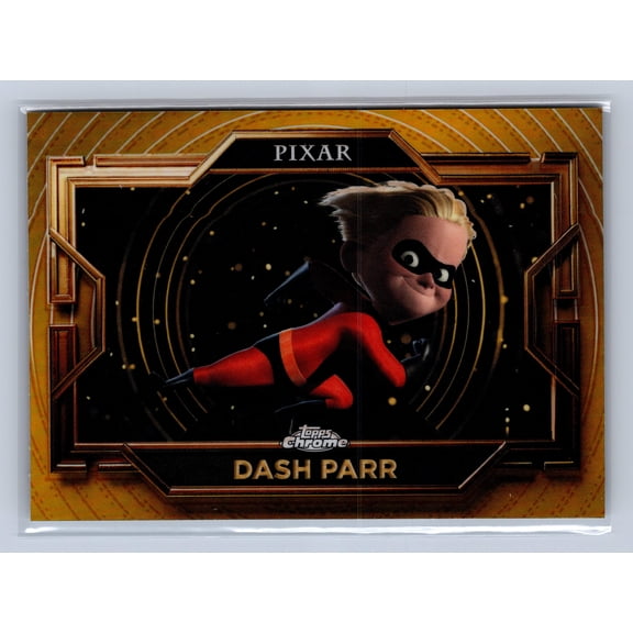2025 Topps Chrome Disney Gold Dash Parr #33