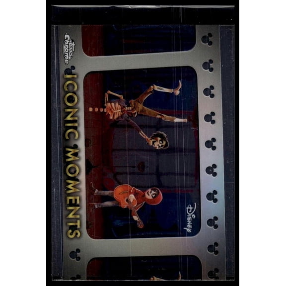 2025 Topps Chrome Disney Iconic Moments IM-17 Only Un Poco Loco Coco Trading Card