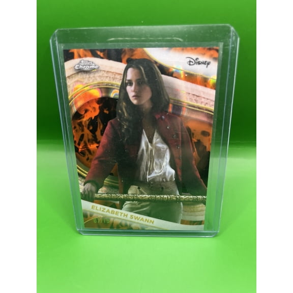 2025 Topps Chrome Disney Keira Knightley Insert Collectors Edition Exclusive Short Print Limited Edition Chase Parallel/