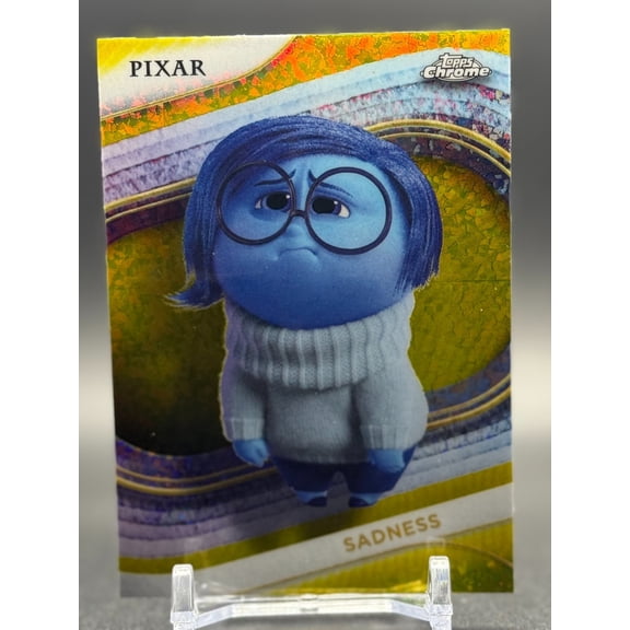2025 Topps Chrome Disney Sadness Parallel/Variety #83
