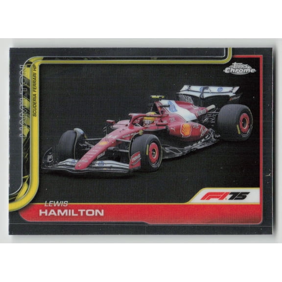 2025 Topps Chrome F1 Lewis Hamilton #76