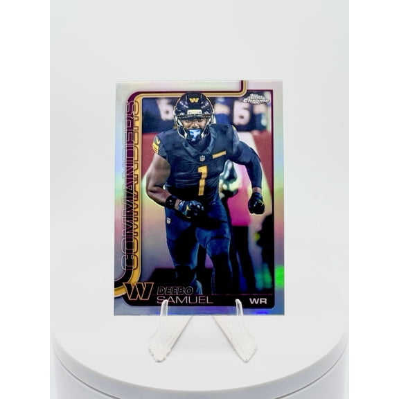 2025 Topps Chrome Football Deebo Samuel #294 Chrome Refractor