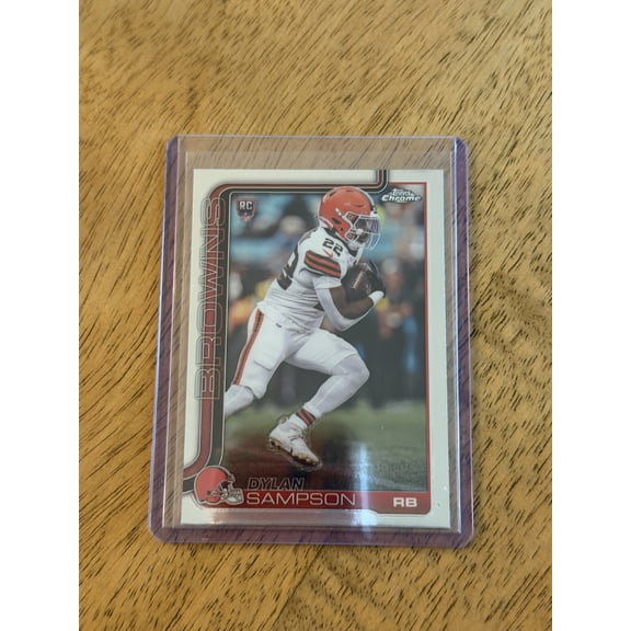2025 Topps Chrome Football Dylan Sampson #308 Rookie RC