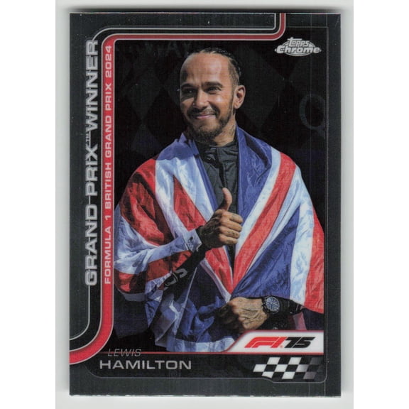 2025 Topps Chrome Formula 1 Lewis Hamilton #104