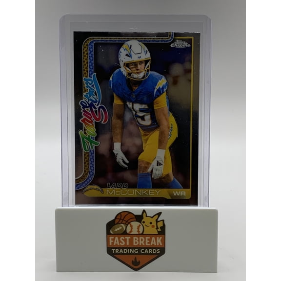 2025 Topps Chrome Future Stars Ladd McConkey #FS-3