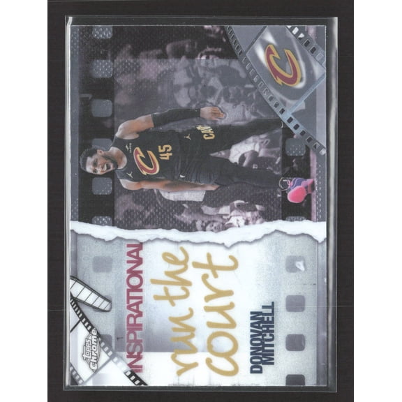 2025 Topps Chrome Inspirational Donovan Mitchell #IP-7