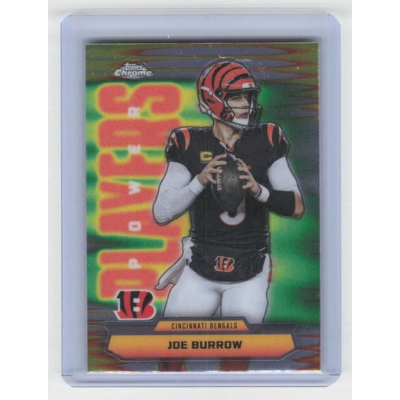 2025 Topps Chrome Joe Burrow #PP-5 Power Players
