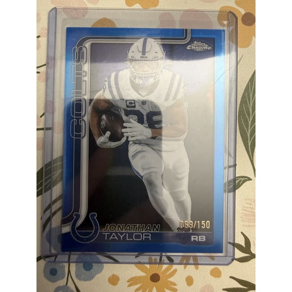 2025 Topps Chrome Jonathan Taylor #130 Blue /150