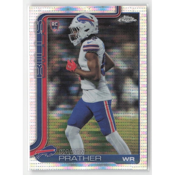 2025 Topps Chrome Kaden Prather #394 Pulsar Refractor RC