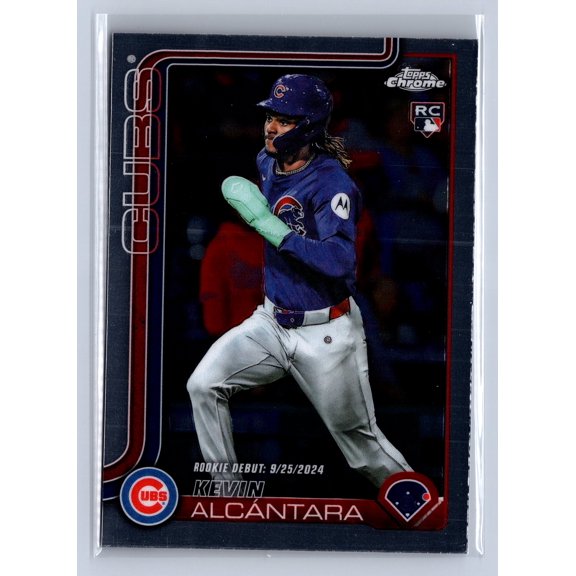 2025 Topps Chrome Kevin Alcntara #USC25 RC Chicago Cubs Baseball Card